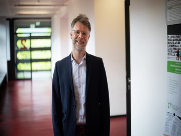 Martin Neugebauer: Inhaber der neuen PHKA-Professur für Bildungssoziologie. Foto: Joel Frank/Pädagogische Hochschule Karlsruhe