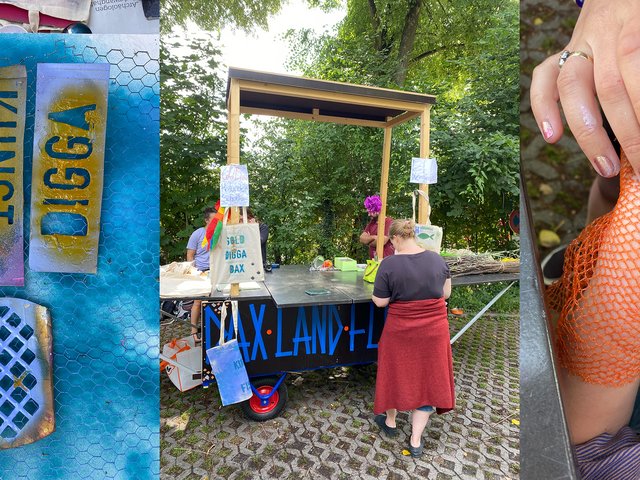 DAX LAND FLUSS: Stadtteilorientierte Kulturvermittlung im Karlsruher Stadtteil Daxlanden Foto: Laura Knorr  