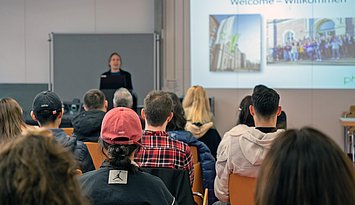 International: Welcome Event für Austauschstudierende an der Pädagogischen Hochschule Karlsruhe. Foto: Lea Schmitt/PHKA