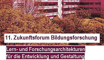 Flyer Zukunftsforum Bildungsforschung 2025
