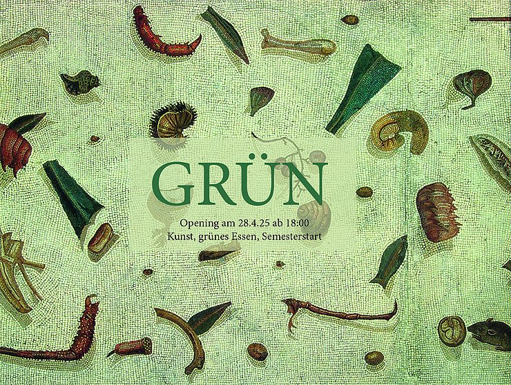 Das Institut für Kunst lädt herzlich zum Semesteropening mit einem gemeinsamen Essen unter dem Motto „GRÜN“ in ihre neuen Räume ein.