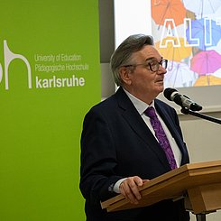Rektor Klaus Peter Rippe. Foto: Lea Schmitt