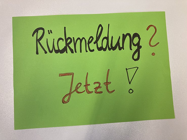 Rückmeldung? Jetzt! (Vom 20. Juni bis zum 20. Juli können Sie sich für das Wintersemester 2025 zurückmelden.