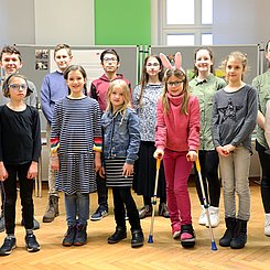 Auf dem Bild sind die teilnehmenden Kinder zu sehen.