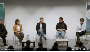 Professor Dr. Martin Neugebauer (PHKA) bei der KIT-Podiumsdiskussion "Mehr Bildung, gleiche Barrieren? Die ungelösten Probleme der Chancengleichheit". Foto: Screenshot YouTube