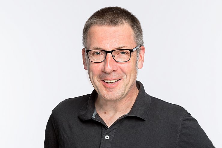 Portaitshooting Plurale Ökonomik 2018 apl. Prof. Dr. Niko Paech. Foto: Michael Messal