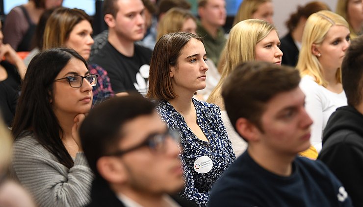 Großes Interesse am Hochschultag Entrepreneurship. Foto: RKW Kompetenzzentrum/BILDKRAFTWERK/Franziska Kraufmann