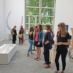 Studierende des Masterstudiengangs Kulturvermittlung. Foto: Pädagogische Hochschule Karlsruhe