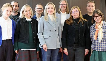 Gruppenbild der Verbundpartner ResoLut beim Treffen am 1. Dezember 2025 in Karlsruhe (Bild: PHKA) Gruppenbild der Verbundpartner ResoLut beim Treffen am 1. Dezember 2025 in Karlsruhe (Bild: PHKA)
