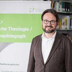 Jun.-Prof. Dr. Jörg Imran Schröter, Leiter des Instituts für islamische Theologie und Religionspädagogik der Pädagogischen Hochschule Karlsruhe. Foto: Adena Lješnjanin