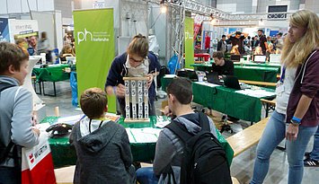 Bei den Science Days können Kinder interaktive Lernarrangements ausprobieren, die Studierende der Pädagogischen Hochschule Karlsruhe entwickelt haben. Archivfoto: Pädagogische Hochschule Karlsruhe