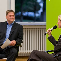 Eröffnung des Akademischen Jahres 2021/2022: Prof. Dr. Weihs und Prof. Dr. Brendel-Kepser. Foto: Roxane Fijean