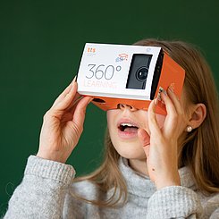 Aha-Effekt dank digitaler dreidimensionaler Visualisierung. Foto: David Manherz/Pädagogische Hochschule Karlsruhe