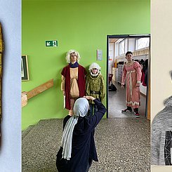 Alles sind spezielle Nasen: Ausstellung des Instituts für Kunst der PHKA zum Thema „Körper“ Foto: Henrike Plegge