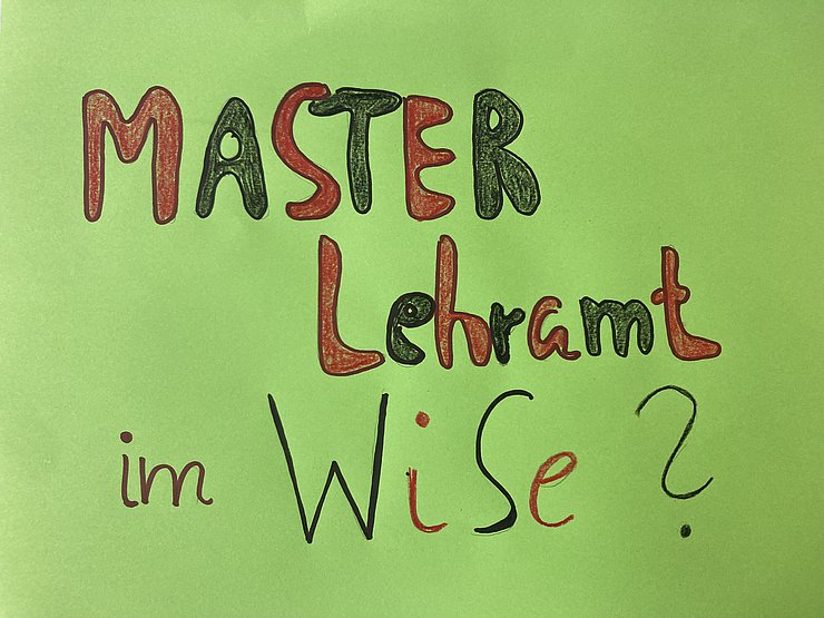 Die Bewerbungsfristen für die Lehramtsmaster enden am 31. Mai 2025
