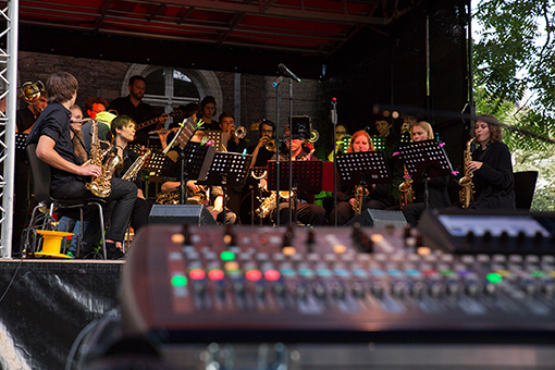 Die Bigband der Pädagogischen Hochschule Karlsruhe. Foto: Pädagogische Hochschule Karlsruhe